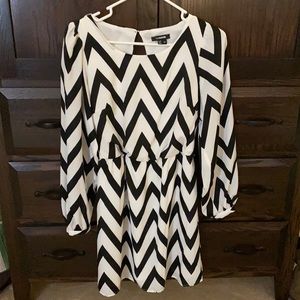 Black and White dress